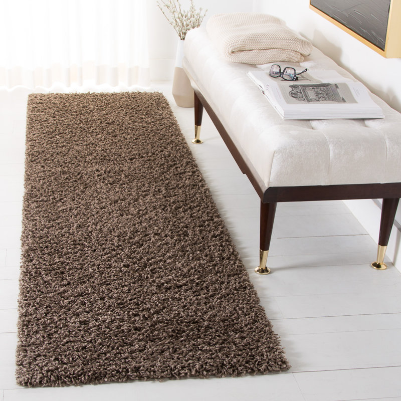 Tapis taupe Gabriola, Tapis de couloir 2 pi 3 po x 8 pi