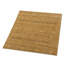 Tapis écologiques en laine nouée à la main de style tissé à la main Manns - Carré, couleur dorée, design moderne contemporain, tapis épais antidérapants faits à la main pour salon, chambre à coucher-121869893-122529011