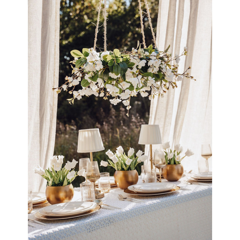 Florienne Cherry Blossom Garden Chandelier, Snow