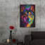  «Shiba Close Up» par Dean Russo, art mural en métal, 24 po x 36 po-271025470