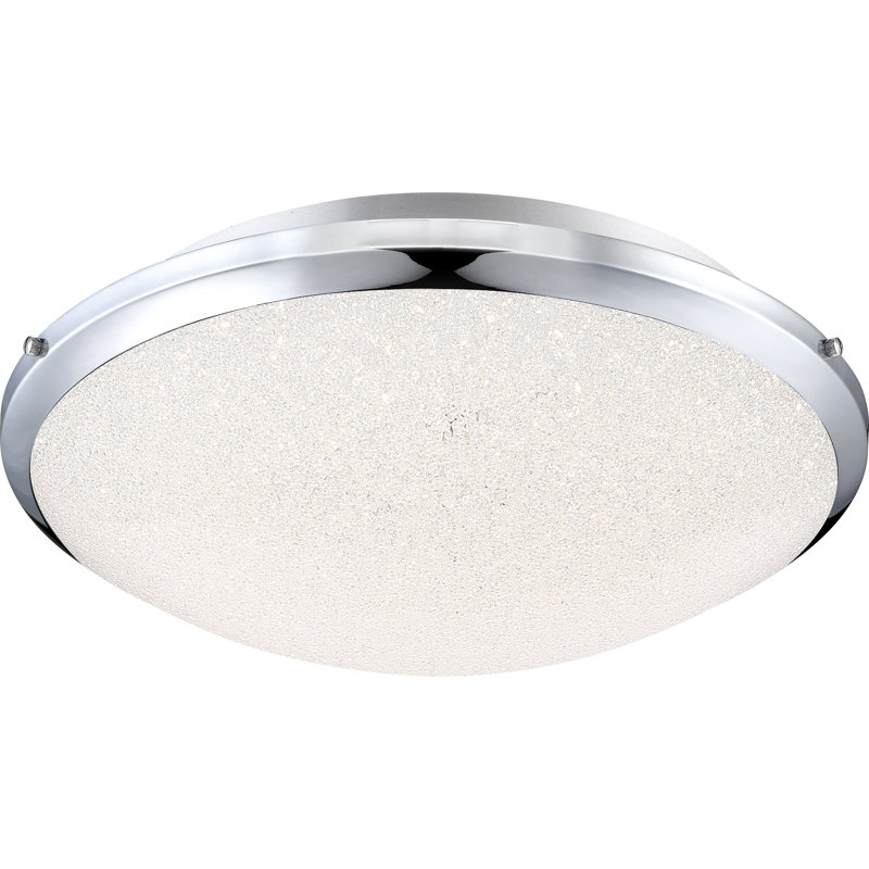 Stickney Glass LED Flush Mount
