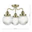 Treyton Glass Semi Flush Mount-1308222831