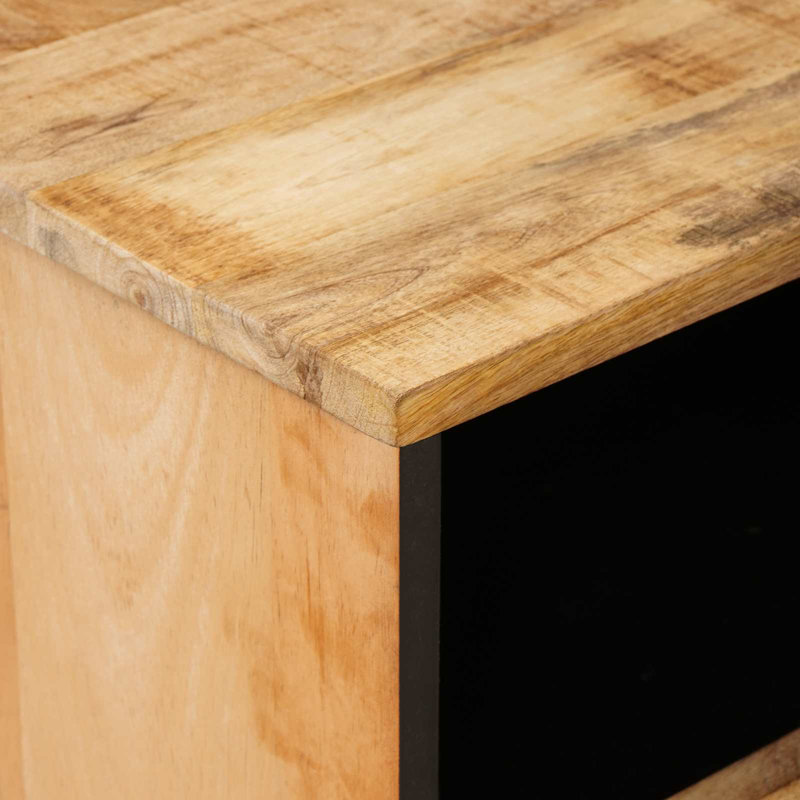 50cm W Solid Wood Bedside Table