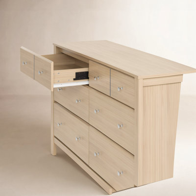 Horizon 6 Drawer Double Dresser