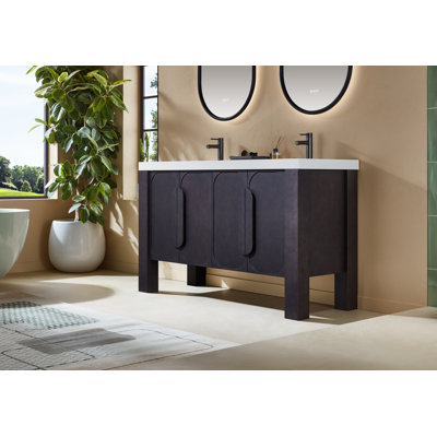Meuble-lavabo double 60 po Abella Munich