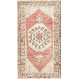 One-of-a-Kind Hand-Knotted 1960s Oushak Rug - 3'2" x 5'7"