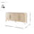 Serenia 4-Door Buffet - Weathered Sand-1840744960