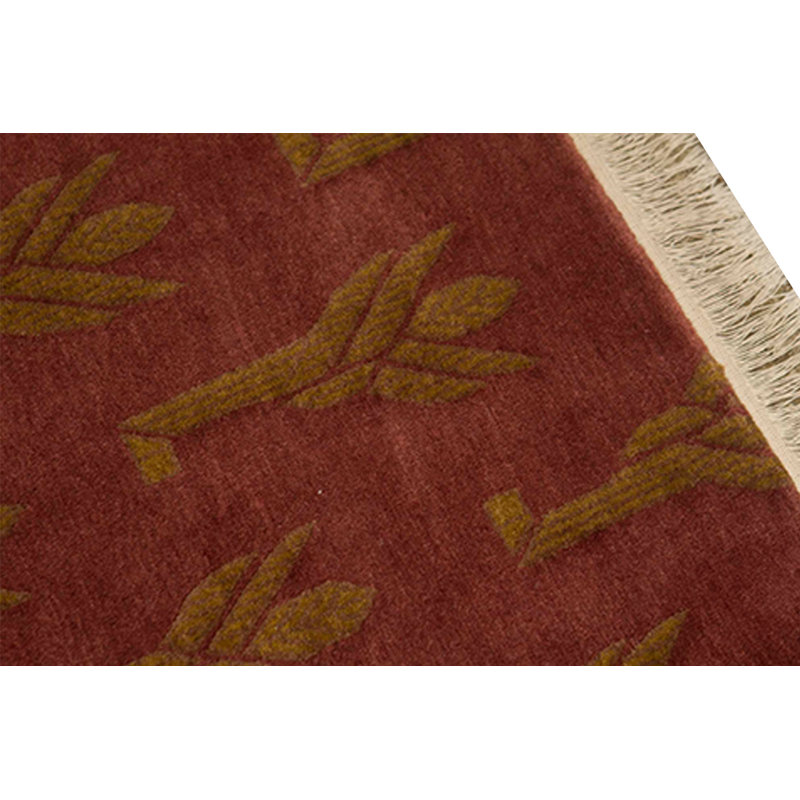 Hand Woven Wool Geometric Area Rug