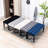 Beige Upholstered Velvet Bedroom Bench, 45.64" L, 17.43" W, 18.53" H, Protects Floors, For Garage Accent Entryway-1923033689