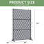 Paravents d'extérieur en métal 72 x 47 po Laurence-123612267-123612268
