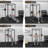 55” Multi-Functional Power Rack with Lat Pulldown & Landmine