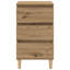 Bedside Cabinet Reclaimed Wood Medium Bedside Table-804601227