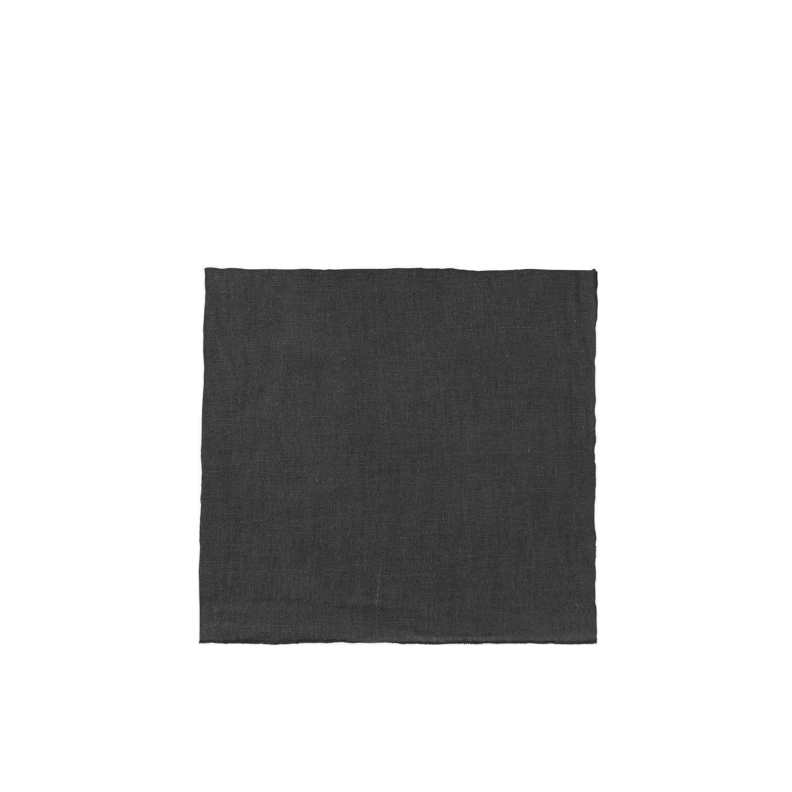Mio LINEO 4 Piece Linen Napkin Set, Charcoal