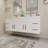 70.8" Wall-Mounted Double Bathroom Vanity Set-70381339