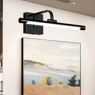 1-Light Dimmable LED Picture Light 3000K/4000K/5000K Adjustable