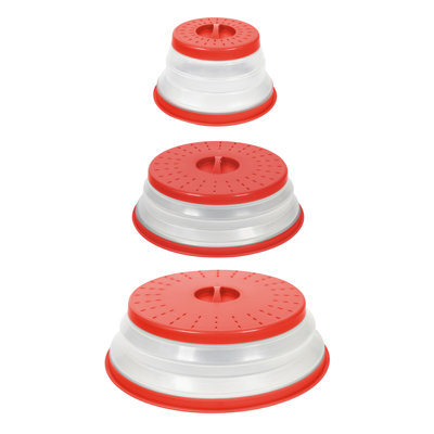 Ensemble de 3 couvercles en plastique Tovolo Universal