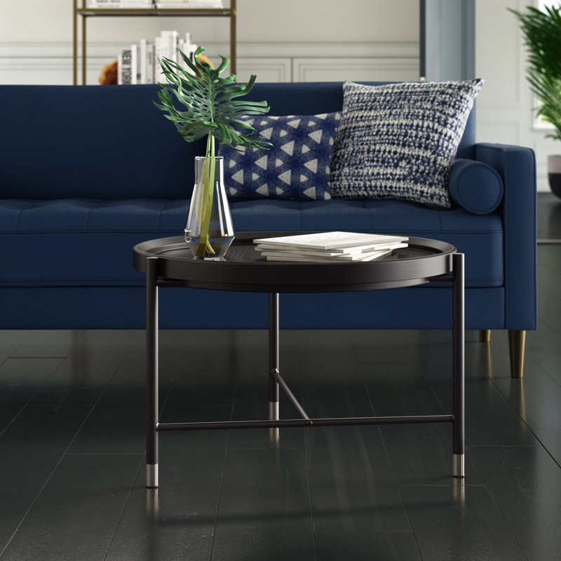 Fretwell Solid Wood Top Coffee Table