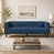 Tissu bleu marine sélectionné