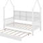 Lit simple avec lit gigogne-1281452701