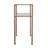 Jaymes Gold Metal And Glass Console Table