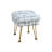 16" Wide Velvet Square Ottoman-84924229