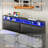 Jeffory Bed with Storage Headboard and Integrated Charging Station-740190963-789754275