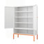 Armoire de rangement pour chaussures autoportante avec tablettes réglables-309281487