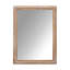 22 po x 30 po avec miroir en bois encadré pour la salle de bain-779096813
