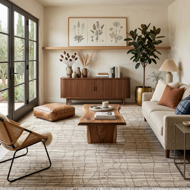 Kymarie Geometric Indoor Rug, Runner 2'6" x 8'