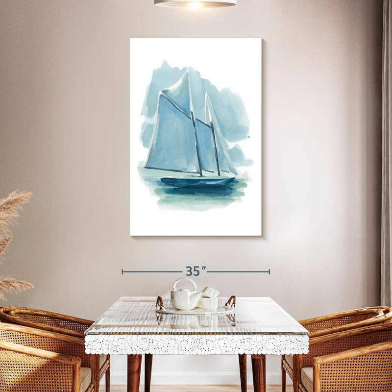 Boston Bluenose I, 48" H x 32" W