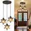 Lustre géométrique à 3 lumières Jaymiah