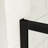 72 In. H Single Sliding Shower Door