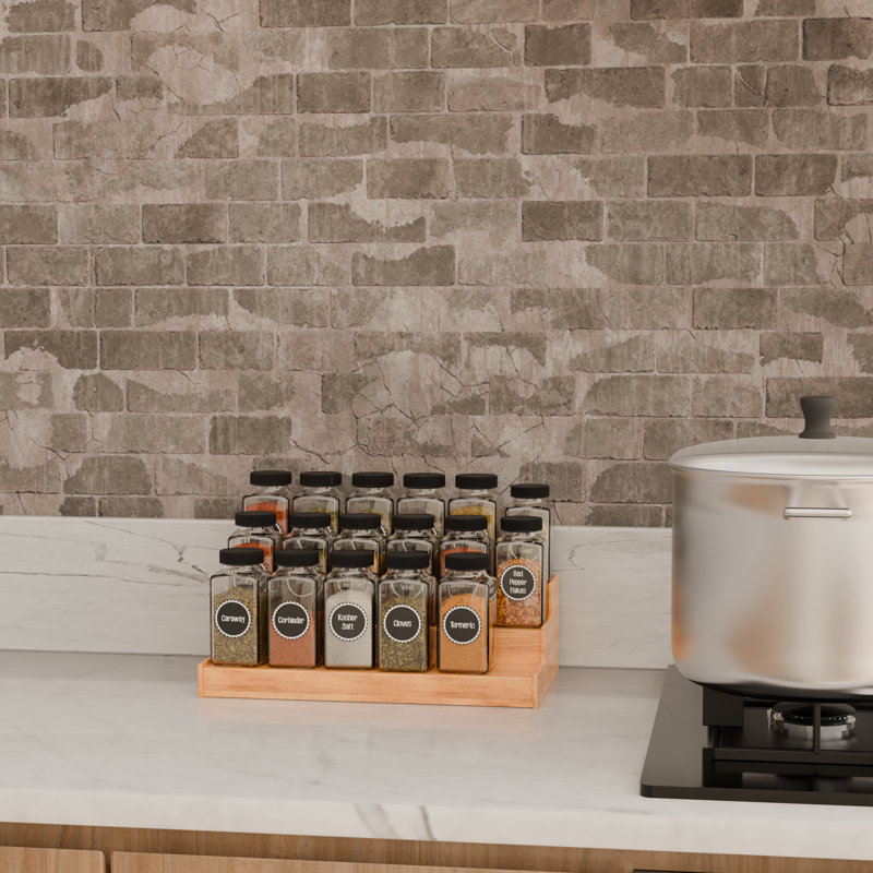 Wood Spice Rack