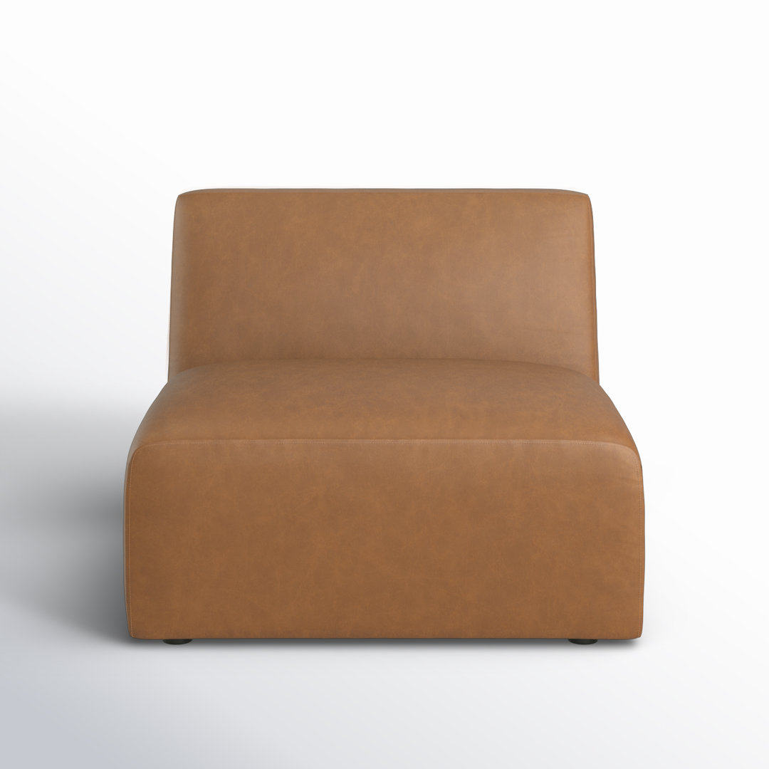 Morell Leather Slipper Chair AllModern