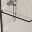 Porte de douche coulissante double encadrée 56 "- l 60" x H 70 "- verre transparent, certifié par la SGCC-88467084