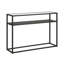 111.8cm Glass Top Console Table