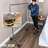 Hayoon 39'' Metal Rolling Industrial Pipe Clothing Rack