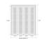 Portes coulissantes doubles pliantes | Ego 5005 | Ensemble de quincaillerie pour moulures robustes | Portes de garde-robe de chambre en bois massif-99701244-99701247