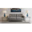 Lampe de table 29 "bleu clair et rouge avec port USB Bitonto