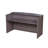 Jery Reception Desk, 71 Inch, Modesty Panel, Driftwood Smoke Gray-118318934-118318936