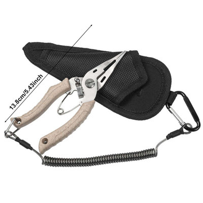 Porte-pincettes de pêche en acier inoxydable compacts, robustes et en acier inoxydable