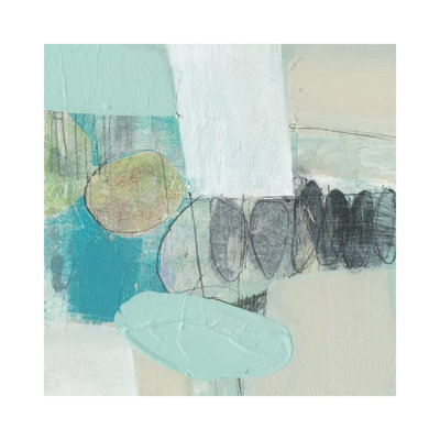 Seafoam Orbs I 1 Piece Wrapped Canvas Wall Art