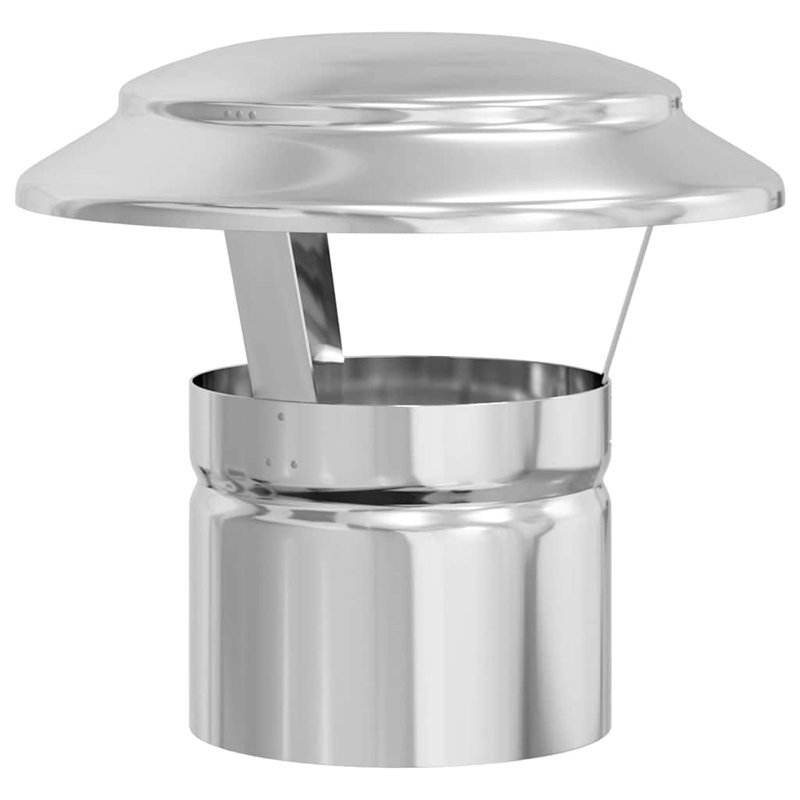 Stainless Steel Fire Pit Accessory, 18cm H x 20cm W x 20cm D