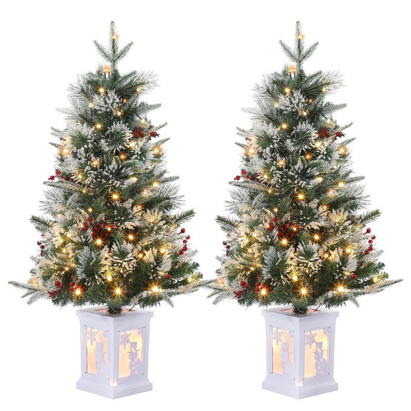 3' H Lighted Artificial Christmas Tree