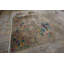 Tapis rectangulaire antique en laine noué à la main chinois antique de style art déco des années 1920