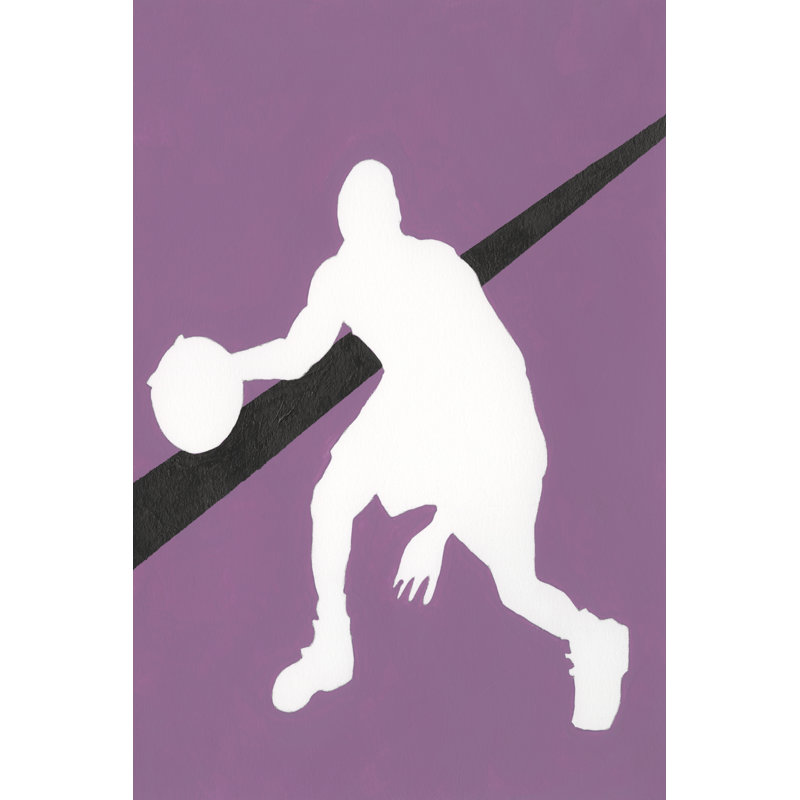 It's All About the Game I by Regina Moore - Painting, 30 cm H x 20 cm W, Wrapped Canvas
