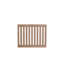 Tablettes de rangement murales modernes pour salle de bain avec 2 supports de fixation