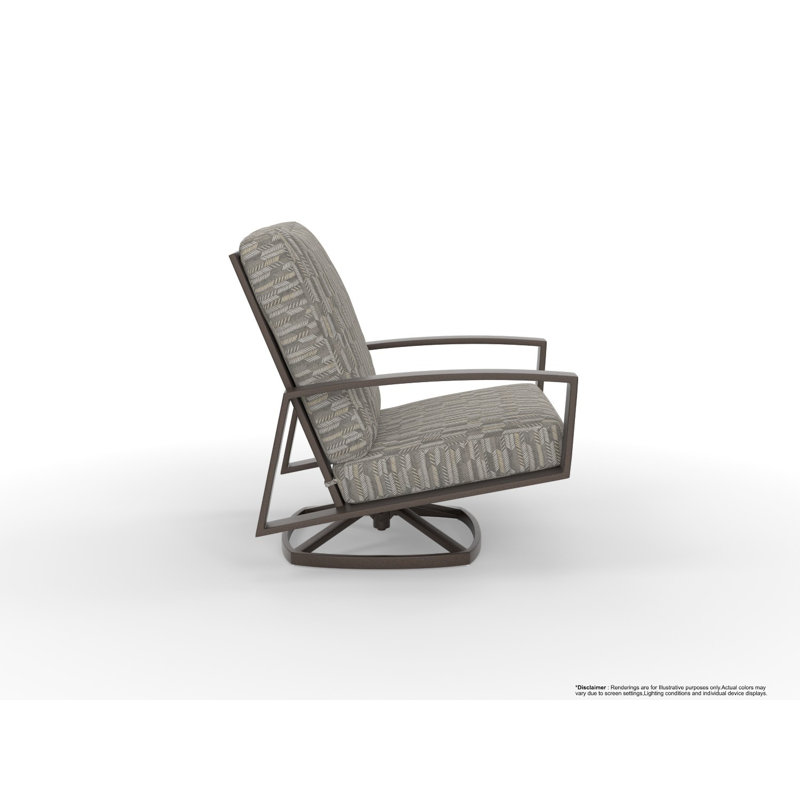 Arc Outdoor Lounge Chair, Surpass Stone, Copper Creek