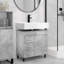 60cm Bathroom Vanity Base Only-1932986733