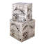 Solid + Manufactured Wood Accent Stool